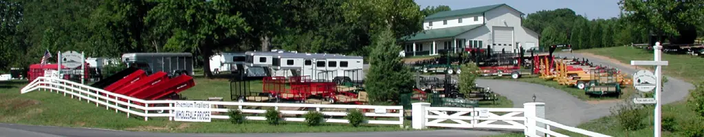 Blue Ridge Trailers Sales trailer dealership located in Ruckersville, Virginia.